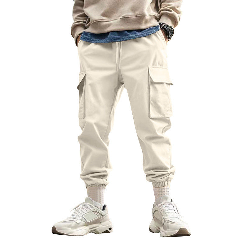 Mens Loose Trendy Sports Casual Cargo Jogger Pants