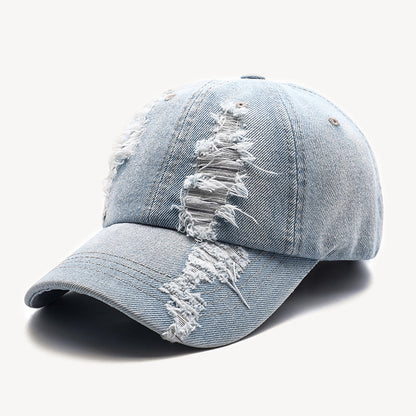 Men's Washed And Worn Cowboy Baseball Caps by LAKD London