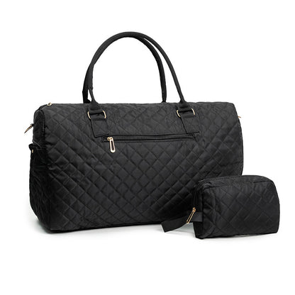 Women's Quilted Travel Baggage | Carousel Wash Bag - LAKD London