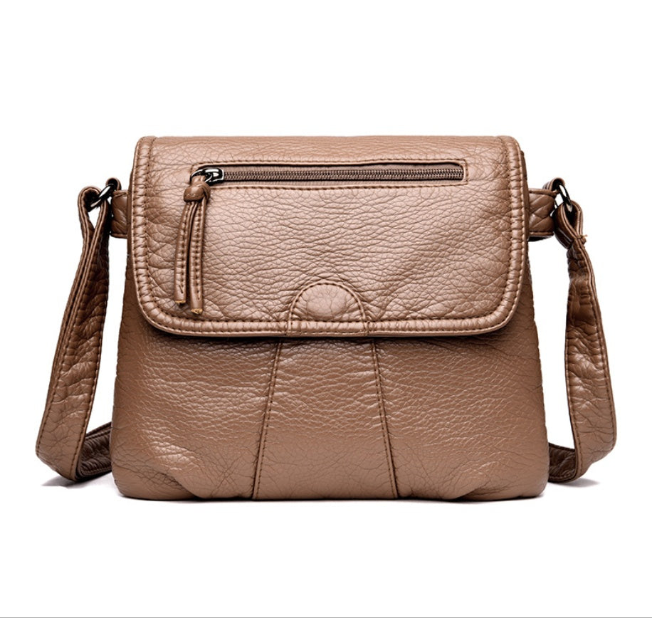 Womens Designer Crossbody Messenger Bag | Leather Shoulder Bag - Lakd London