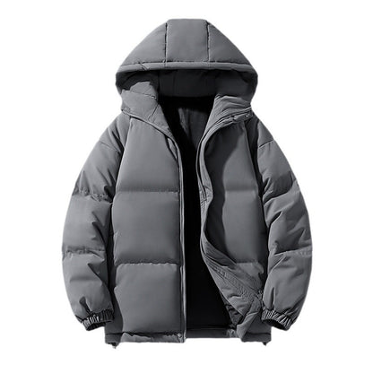 Winter Loose Hooded Thick Cotton-padded Jacket
