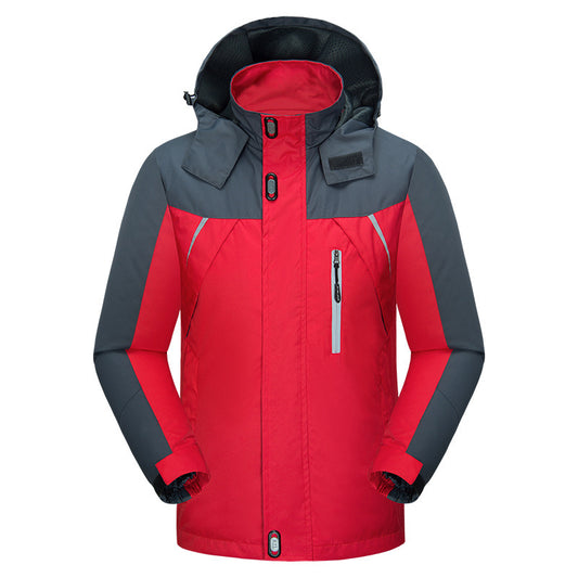 Mens waterproof, breathable and wear-resistant jacket | Heavy Duty Windbreaker