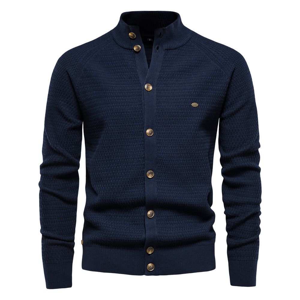 Men's Cashmere Cardigan Pure Wool Sweater