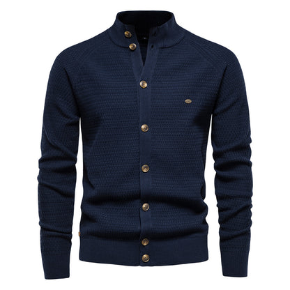 Men's Cashmere Cardigan Pure Wool Sweater