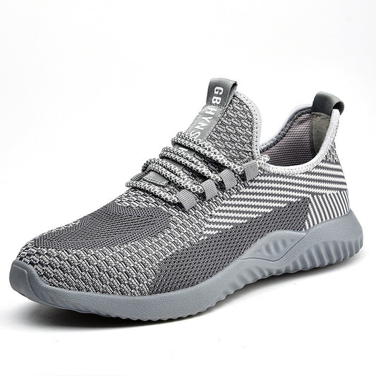 Men's Flying Weaving Labor Protection Shoes | Breathable Mesh Sneakers - LAKD London