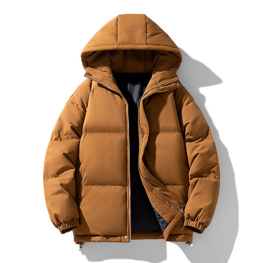 Winter Loose Hooded Thick Cotton-padded Jacket