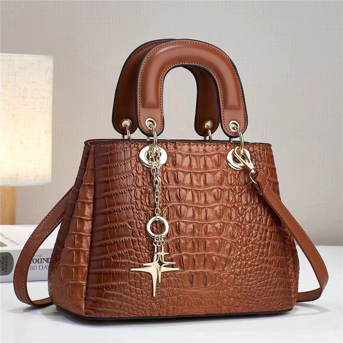 Womens Glossy Shoulder Messenger Bag | Stylish Hand Bag