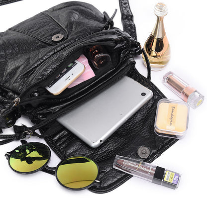 Womens Designer Crossbody Messenger Bag | Leather Shoulder Bag - Lakd London