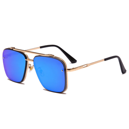 Men's Vintage Metal Frame Sunglasses Stylish Durable Everyday Eyewear Wear - LAKD London