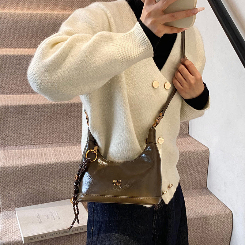 Womens Designer Commuter Crossbody Bag | Leather Handbag - LAKD London