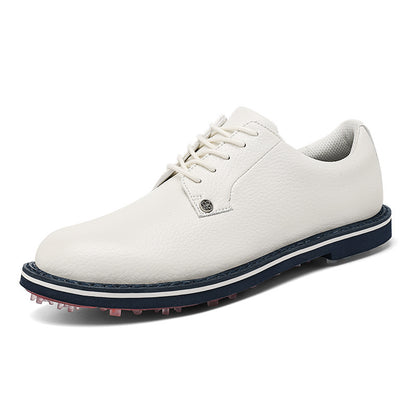 Men's Plus Size Golf Training Leather Sneakers - LAKD London