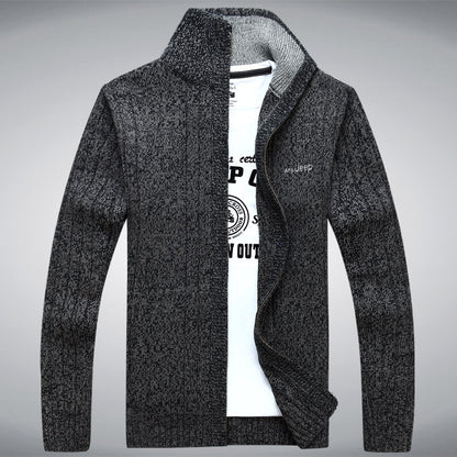 Mens Oversized loose sweater cardigan Jacket