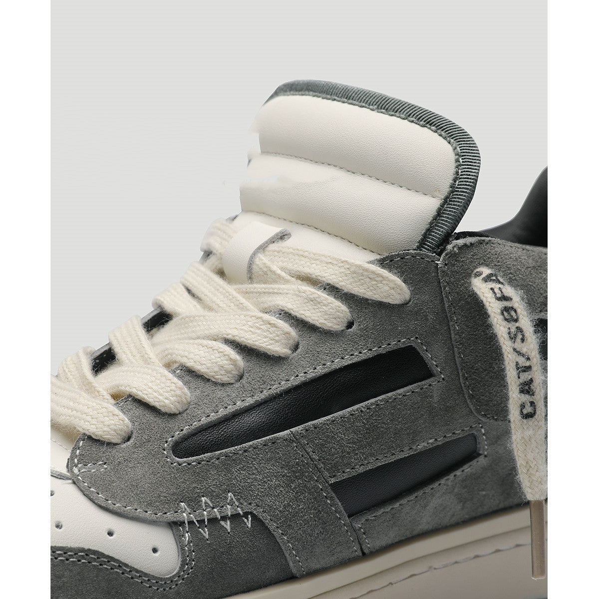 Mens Genuine Leather Sneakers | Breathable Retro Niche Original Design Shoes