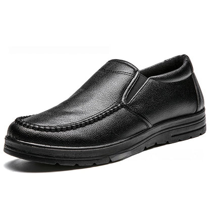 Mens Stylish And Lightweight Business Casual Leather Shoes
