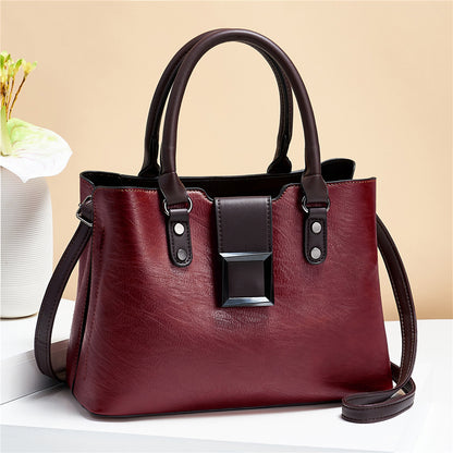 Women Big Buckle Shoulder Bag | Office Crossbody Bags - Lakd London