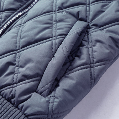 Men's Padded Fleece Lined Coat | Woolen Fur Jacket - LAKD London