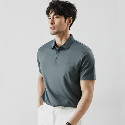 Men's Light Luxury Polo Shirt | Summer Polo T-shirt
