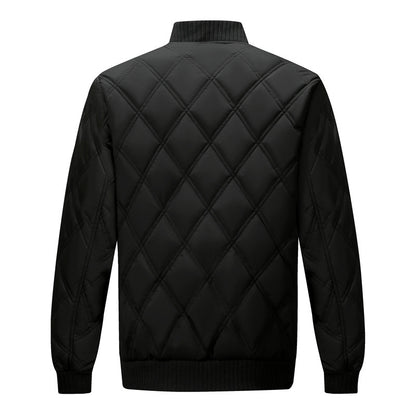 Men's Padded Fleece Lined Coat | Woolen Fur Jacket - LAKD London