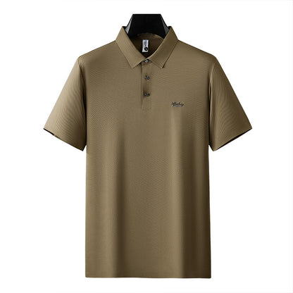 Men's Light Luxury Polo Shirt | Summer Polo T-shirt