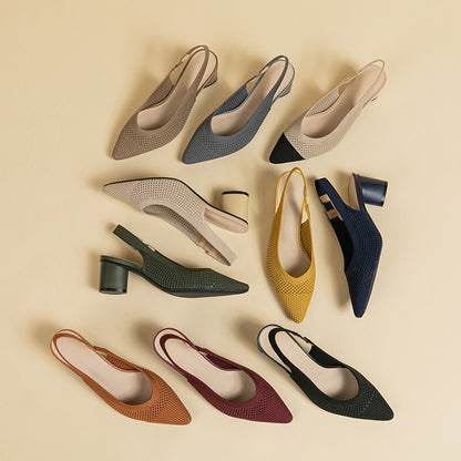 Womens Summer Hollow-out Knitted Sandals| Comfortable & Lightweight