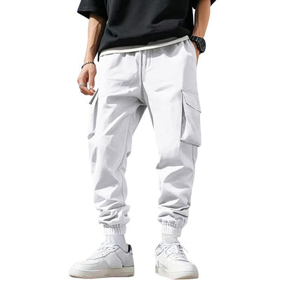 Mens Loose Trendy Sports Casual Cargo Jogger Pants