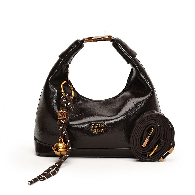 Womens Designer Commuter Crossbody Bag | Leather Handbag - LAKD London