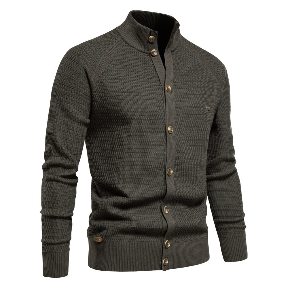 Men's Cashmere Cardigan Pure Wool Sweater