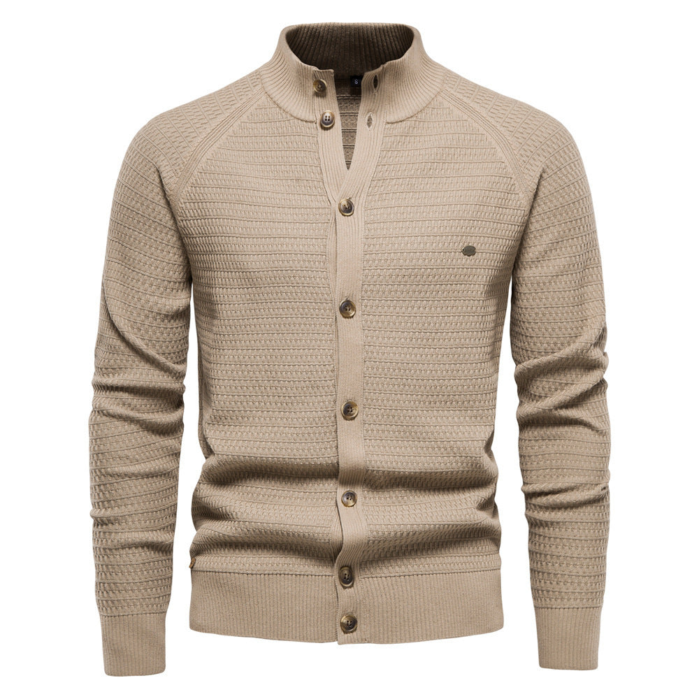 Men's Cashmere Cardigan Pure Wool Sweater