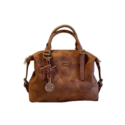 Women's Rhombus Quilted Shoulder Messenger Bag Portable Everyday Style - LAKD London