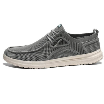 Men's Casual Canvas Shoes | Versatile Flat Mesh Sneakers - LAKD London