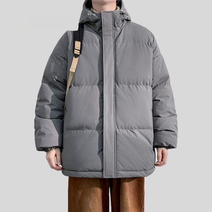 Winter Loose Hooded Thick Cotton-padded Jacket