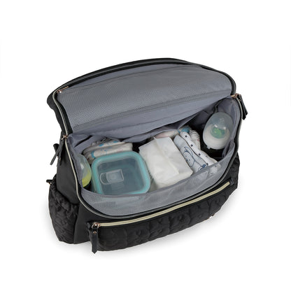 Womens Waterproof Quilted Mummy Bag | Shoulder Multi-functional Purse