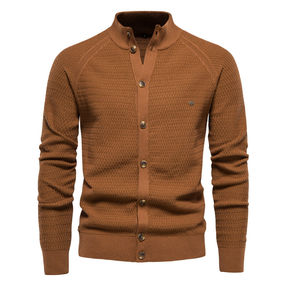 Men's Cashmere Cardigan Pure Wool Sweater