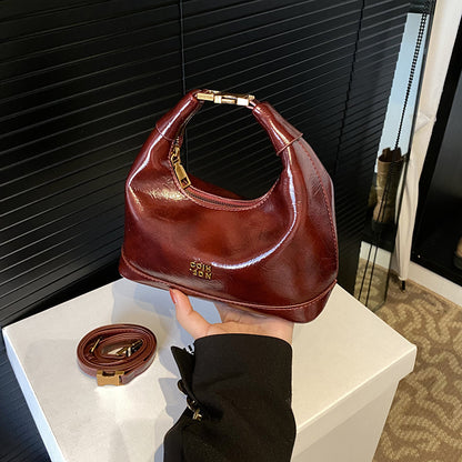 Womens Designer Commuter Crossbody Bag | Leather Handbag - LAKD London
