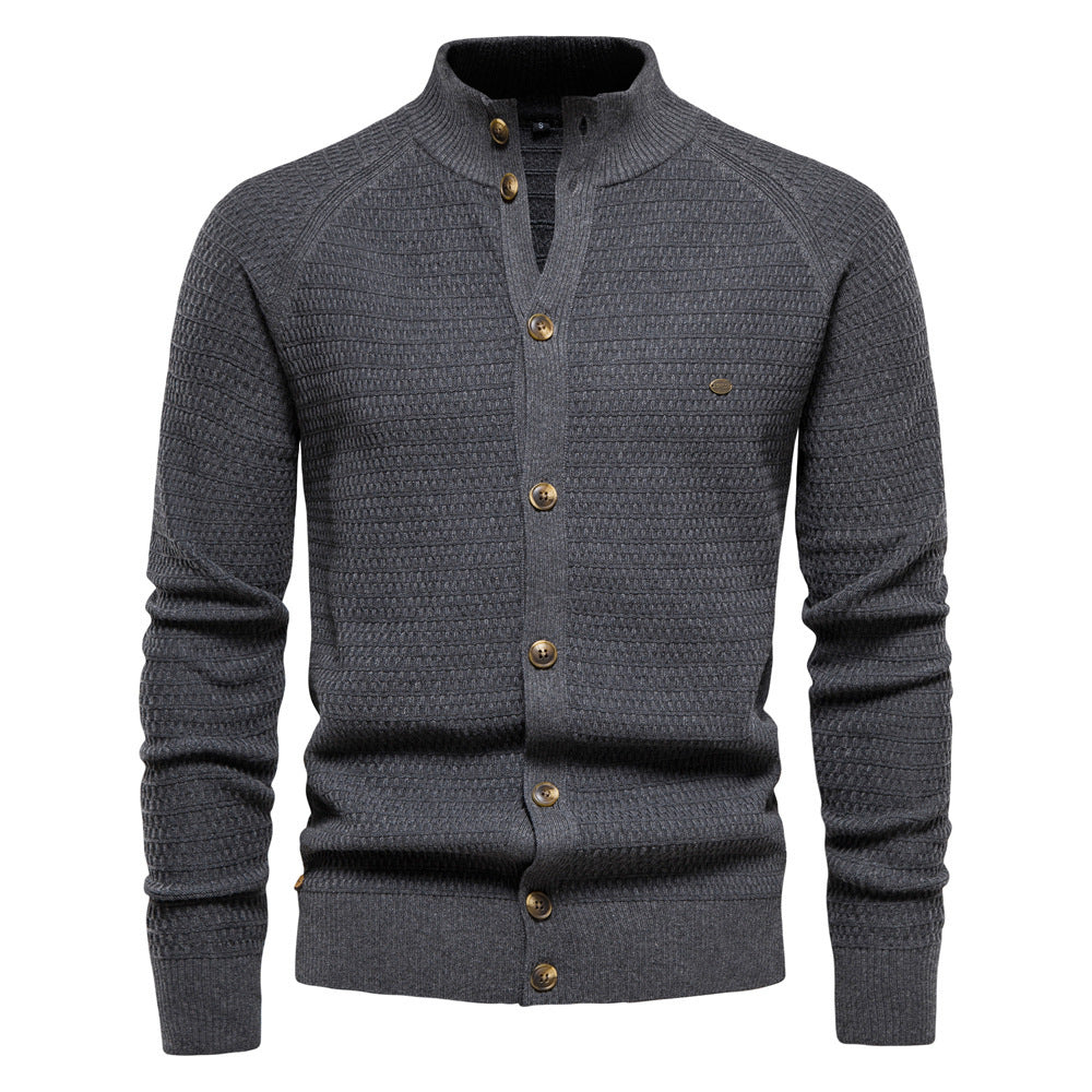 Men's Cashmere Cardigan Pure Wool Sweater