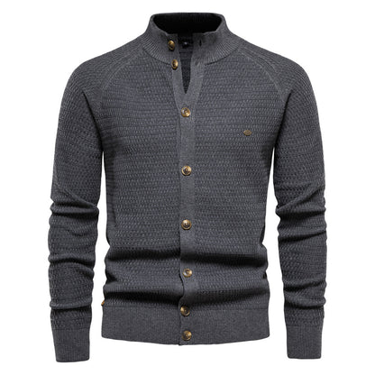 Men's Cashmere Cardigan Pure Wool Sweater