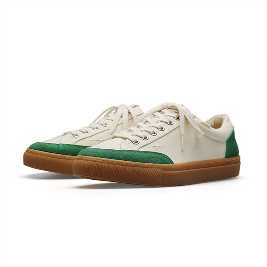 Men's Retro Distressed Shoes | Japanese Style Low-Top Summer Canvas Shoe